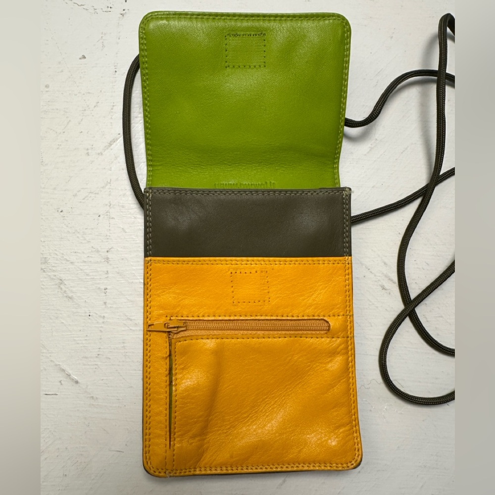 Mywalit Mini Leather Multi Function Crossbody Bag - image 5